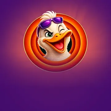 LuckyGans bonus: gans met zonnebril van de eerste stortingsbonus